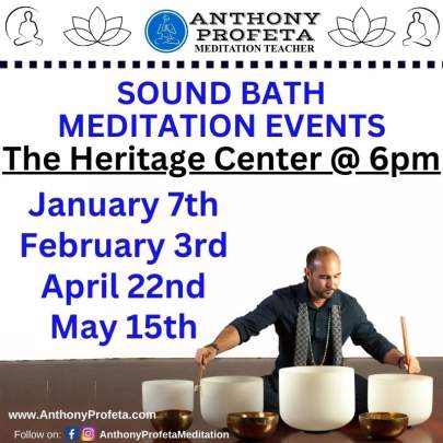 Heritage Center Sound Baths  Profeta