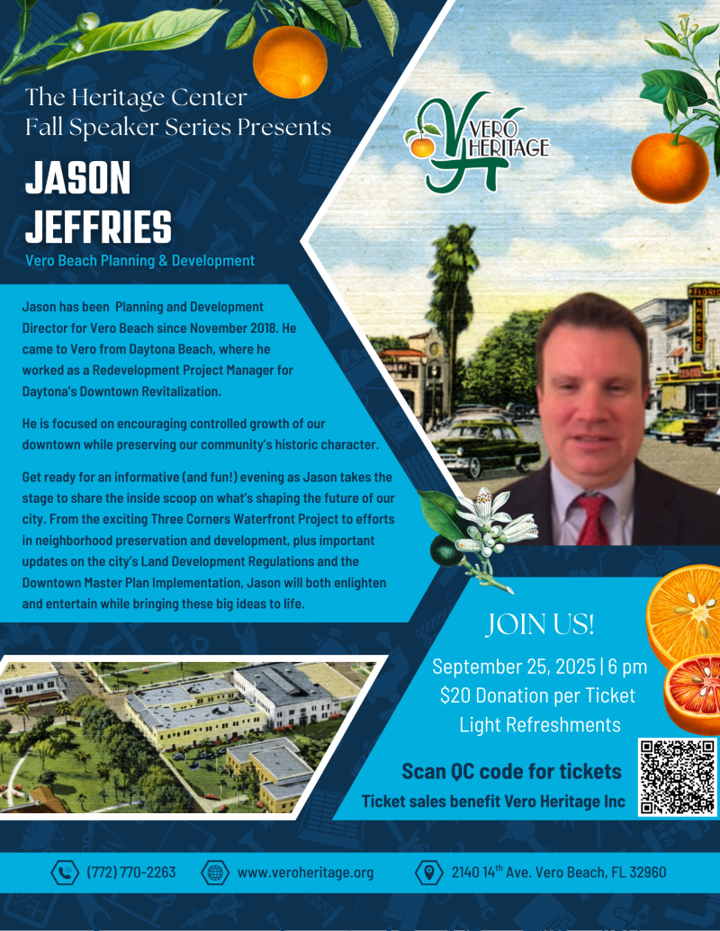 Jason Jeffries Speaker Series Flyer