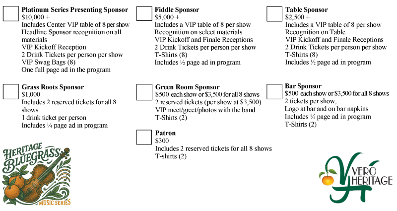 Pages from Heritage Bluegrass Sponsorships 2026-2027